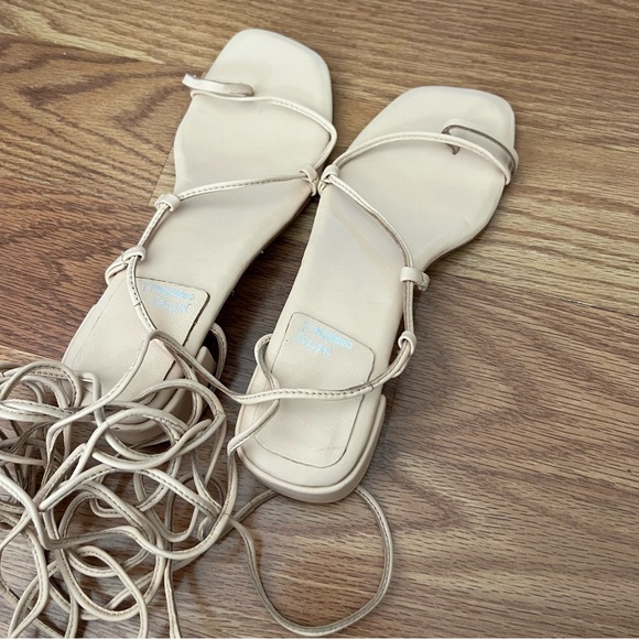 NEW Jeffrey Campbell Asage 2 Leather Sandal Size 9 - Picture 13 of 13